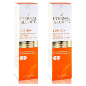 Bloqueador Solar Eternal Secret Fps 50 Kit De 2 Piezas